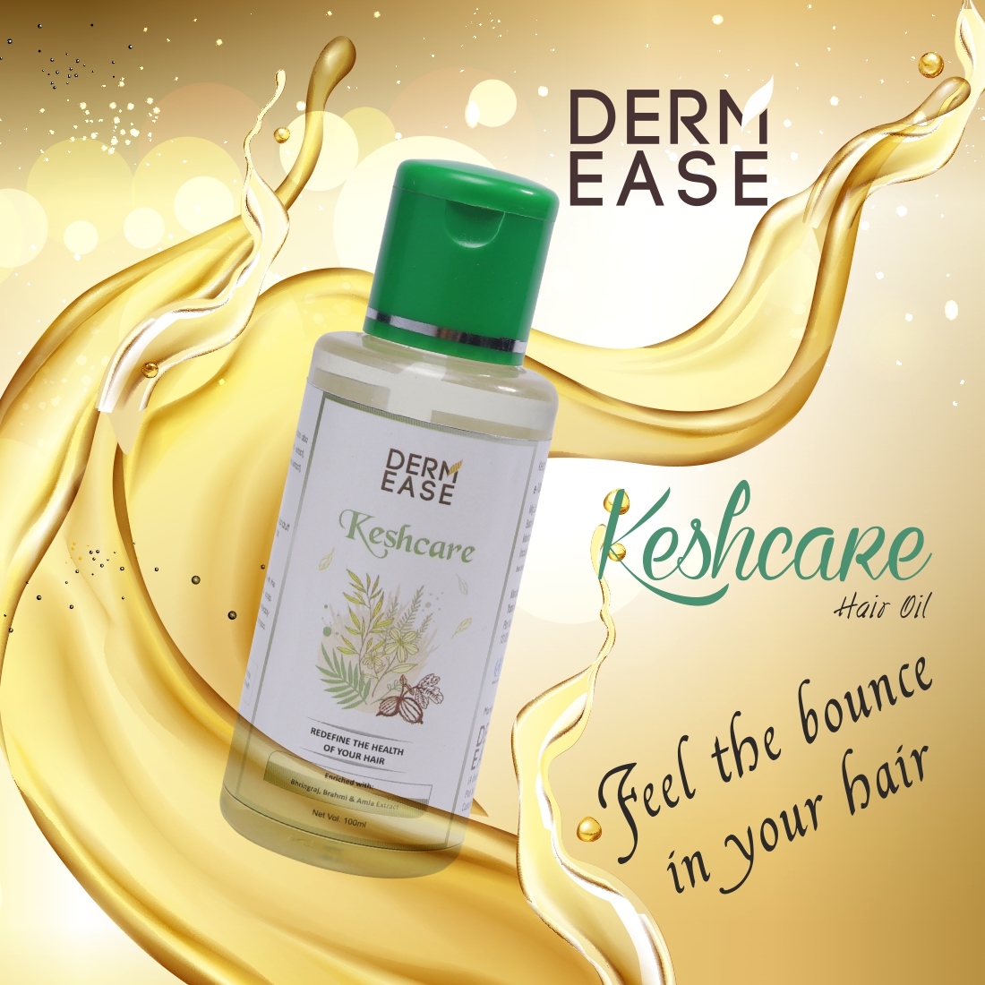 DERM EASE Keshcare Hair Oil Combo